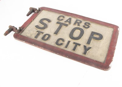 Lot 576 - London Transport Tram Sign