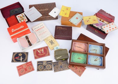 Lot 241 - Bezique, Canasta and Patience