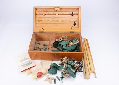 Lot 247 - An early 20th century F H Ayres Table Billiards