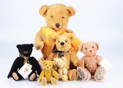 Lot 290 - Six artist/collectors teddy bears