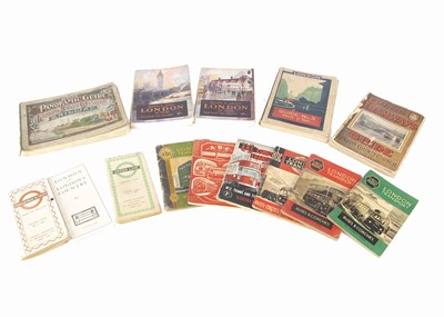 Lot 582 - Edwardian and Later London Tram Bus and L&SWR Guides and Publications