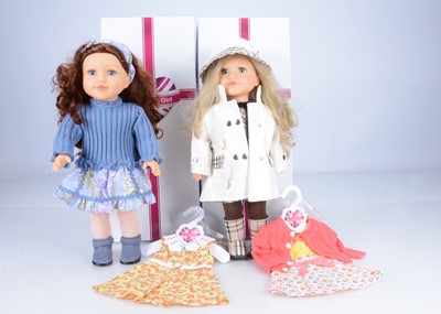 Lot 304 - Two My London Girl Dolls