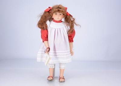 Lot 306 - A Steiff limited edition Monika bisque doll