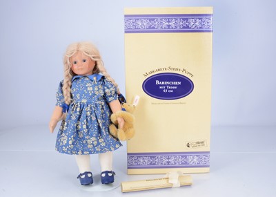 Lot 308 - A limited edition Steiff Babinchen Doll