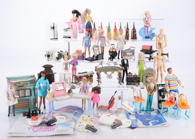 Lot 310 - McDonald’s Barbie premiums and other recent dolls’ house items