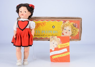 Lot 315 - A Pedigree 1957-1959 Pretty Peepers hard plastic walking doll
