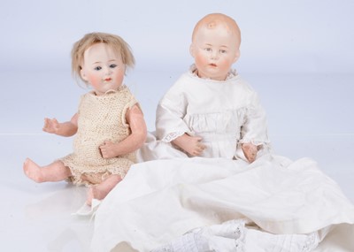 Lot 356 - Two Gebruder Heubach character babies