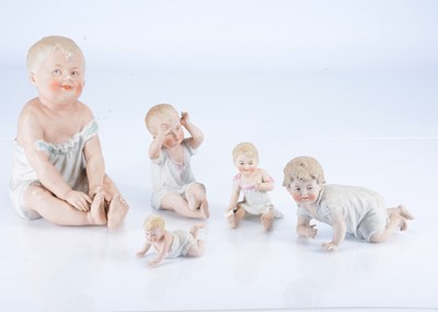 Lot 365 - Heubach Piano babies