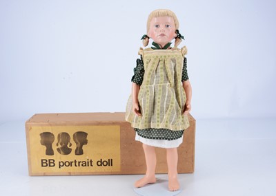 Lot 464 - A BB Portrait Dolls (Sheila Bielby and Alan Biggs) artist doll Emma with provenance