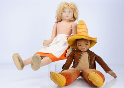 Lot 484 - A large display Norah Wellings Dutch doll