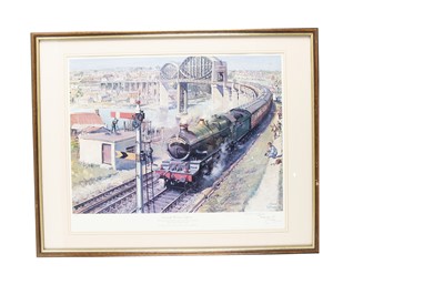 Lot 609 - Terence Cuneo Signed Limited Edition Steam Locomotive Prints (2)