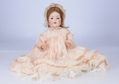 Lot 496 - A Simon & Halbig bisque head 128 character baby