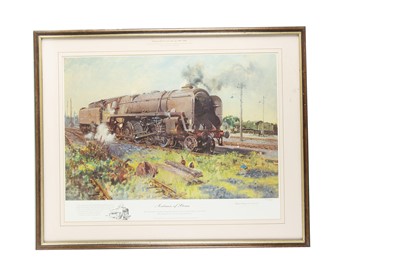 Lot 610 - Terence Cuneo Limited Edition Steam Locomotive Prints (2)