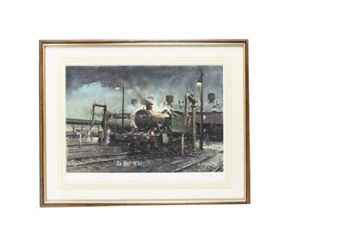 Lot 611 - Terence Cuneo Signed Limited Edition Steam Locomotive Prints (2)