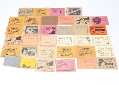 Lot 553 - Twenty-eight Tijuana Bible (smutty) comic pocket books (USA)