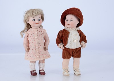 Lot 572 - An Armand Marseille 323 Gooley eyed child doll