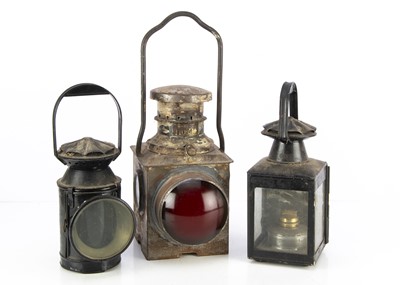 Lot 626 - Railway Lamps