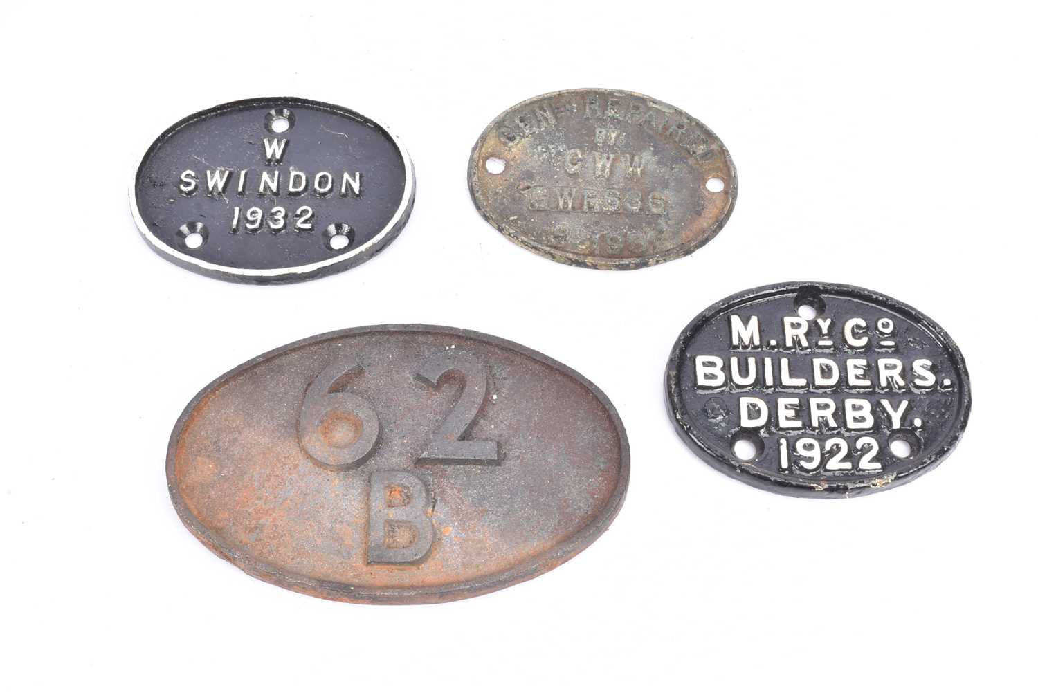 Lot 644 - Cast Iron Railway Plaques