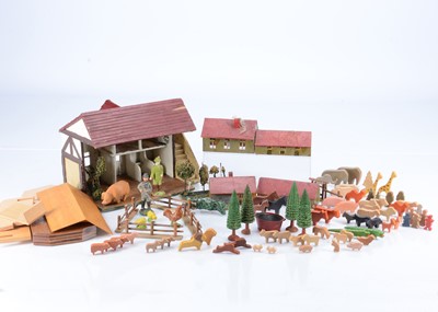 Lot 599 - Wooden toys