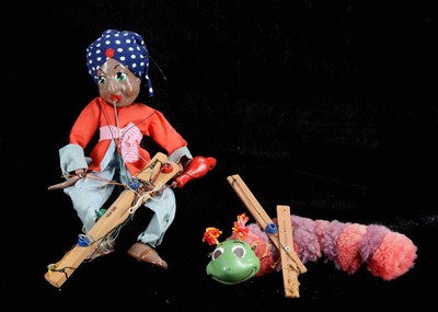 Lot 605 - A 1955 -1961 Pelham Puppets SL Snake Charmer