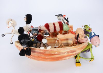 Lot 609 - A Pelham Puppet window display Noah's Ark