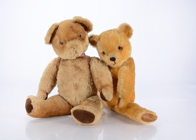 Lot 619 - Two post-war British teddy bears