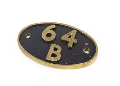 Lot 693 - Cast Brass Shed Plate