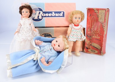 Lot 631 - A 1950s Palitoy Petal Skill vinyl girl doll