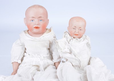 Lot 636 - A Gebruder Knoch 18205 shoulder head character baby doll
