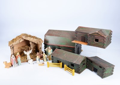 Lot 637 - A Tri-ang wooden ranch