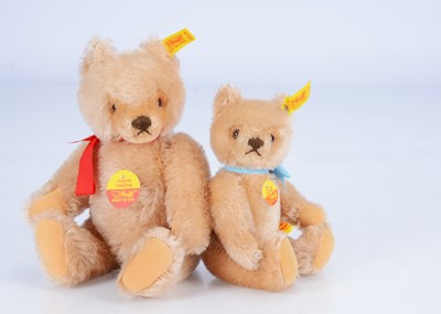 Lot 646 - Two Steiff yellow tag  teddy bears