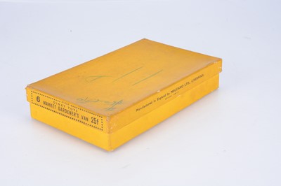 Lot 7 - A Pre-War Dinky Toys 25f Market Gardener's Van Empty Trade Box