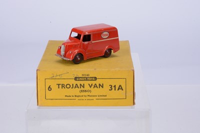 Lot 16 - A Dinky Toys 31a Trojan 'Esso' Van Trade Box