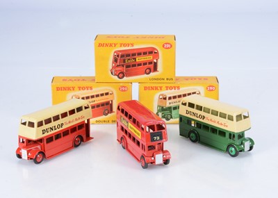Lot 33 - Dinky Toys Double Decker Buses
