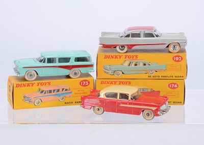 Lot 52 - 1950's-60's Dinky Toys American Cars