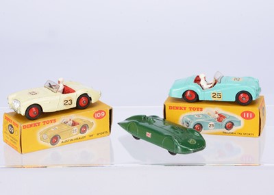 Lot 53 - 1950's Dinky Toys Competition & Racing Cars