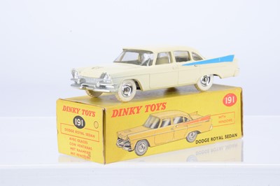 Lot 55 - A Dinky Toys 191 Dodge Royal Sedan