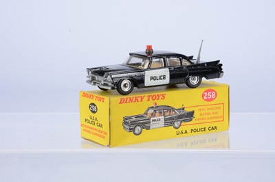 Lot 56 - A Dinky Toys 258 Dodge Royal Sedan U.S.A Police Car