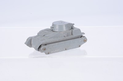 Lot 65 - A Pre-War Dinky Toys 22f Army Tank