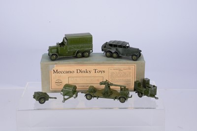 Lot 68 - Pre & Post-War Military Dinky Toys