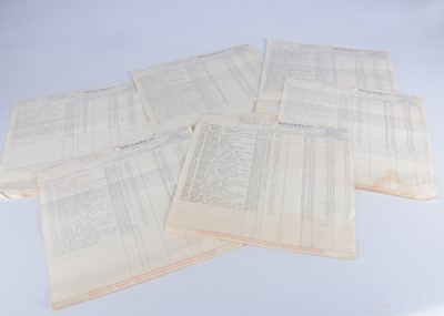 Lot 85 - 1950's Meccano Ltd Binns Road Dinky Toys Invoices