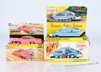 Lot 90 - Gerry Anderson Captain Scarlet & Thunderbirds Dinky Toys