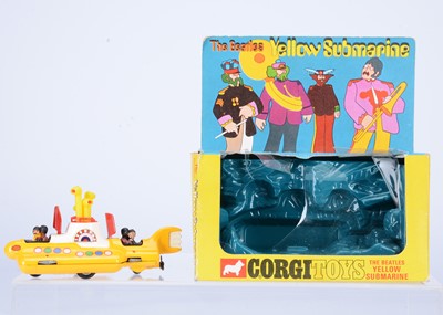 Lot 91 - A Corgi Toys 803 The Beatles Yellow Submarine