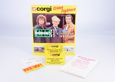 Lot 93 - A Corgi Toys 342 'The Professionals' Ford Capri Shop Display Stand