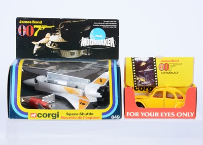 Lot 98 - Corgi Toys 649 James Bond 'Moonraker' Space Shuttle