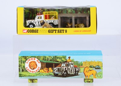 Lot 119 - A Corgi Toys Gift Set 8 Lions Of Longleat