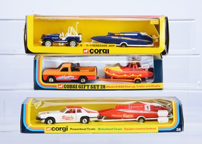 Lot 129 - 1970's-80's Corgi Toys Sets With Boats