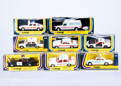 Lot 137 - 1970's-80's Corgi Toys Emergency Service Vehicles