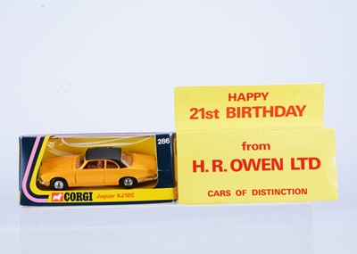 Lot 140 - A Corgi Toys 286 Jaguar XJ12C for H.R.Owen Ltd