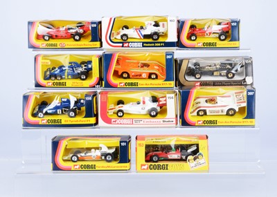 Lot 145 - 1970's Corgi Toys Formula 1 & Other Racing Cars